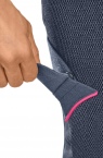 Utahovací popruh lze podle potřeby uvolnit nebo utáhnout, a tím upravit tlak na m. vastus lateralis.

